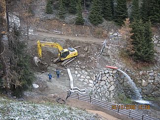 Wildbachverbauung Tirol